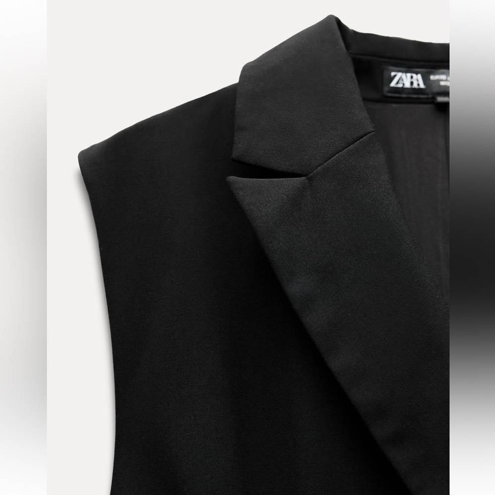🆕 ZARA NWT Black Women's Jumpsuit - Picture 7 of 10